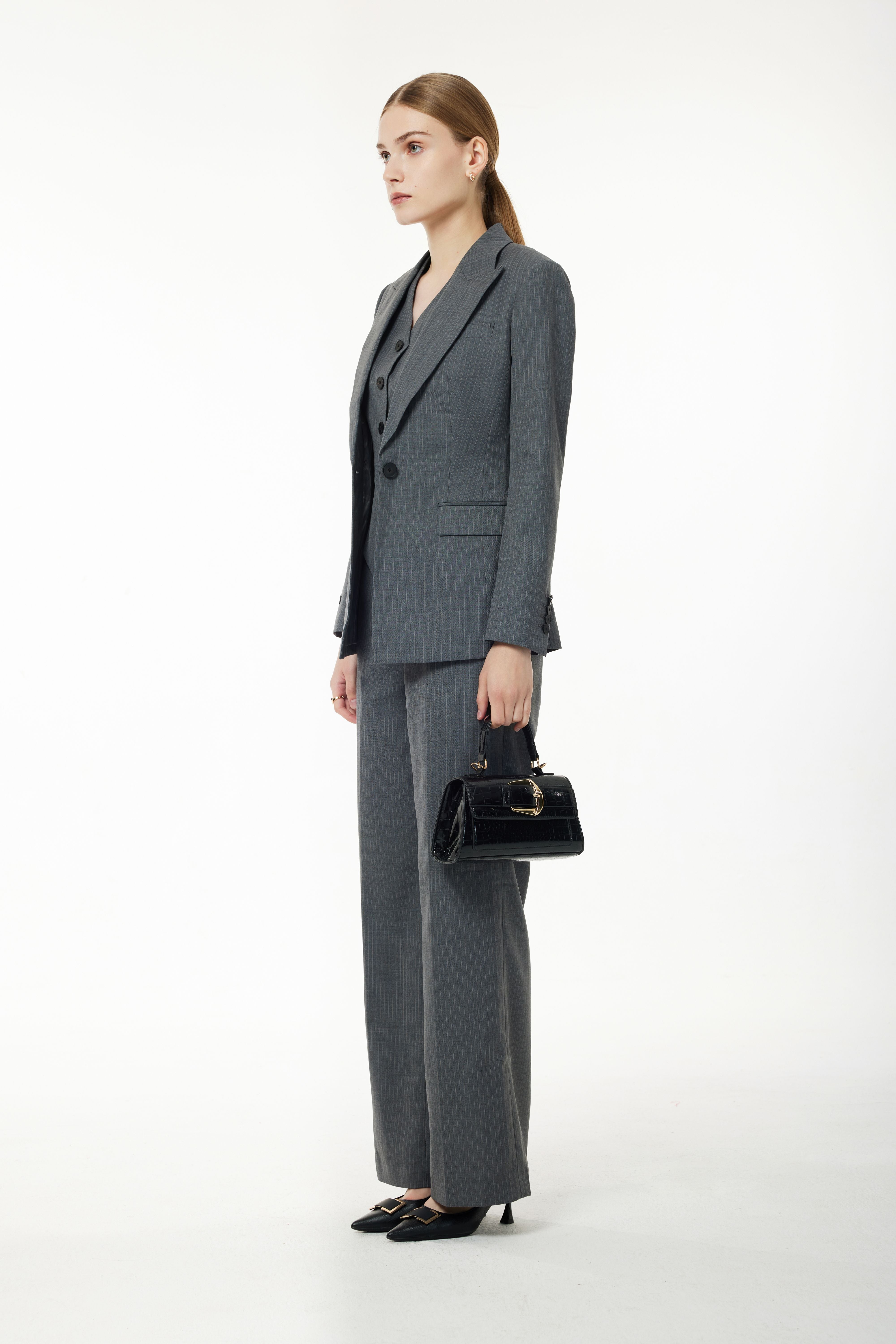 PM BLAZER WAISTCOAT TOP TROUSERS BANQUET