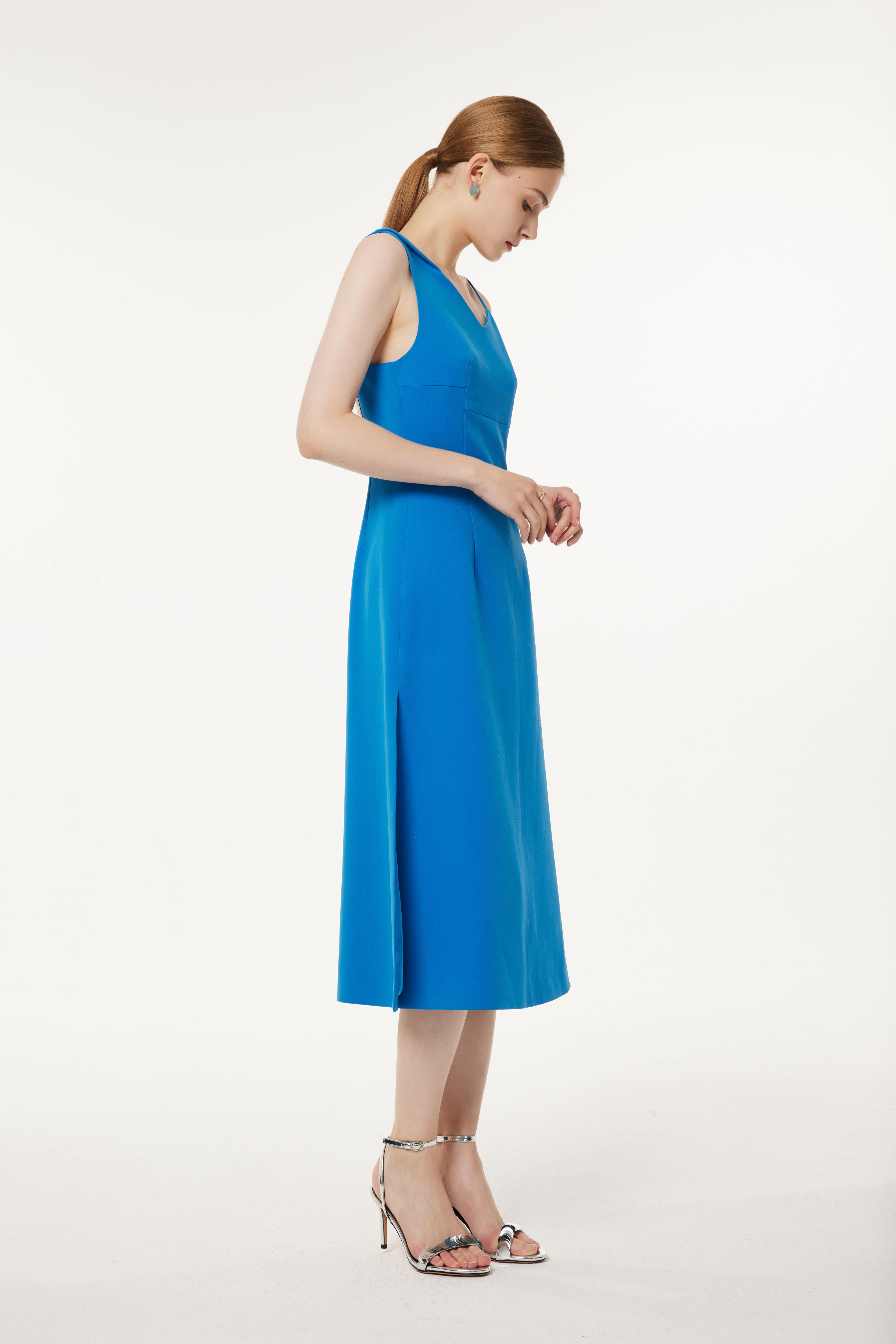 PM DRESS ASYMMETRICAL ELEGANT GOWN