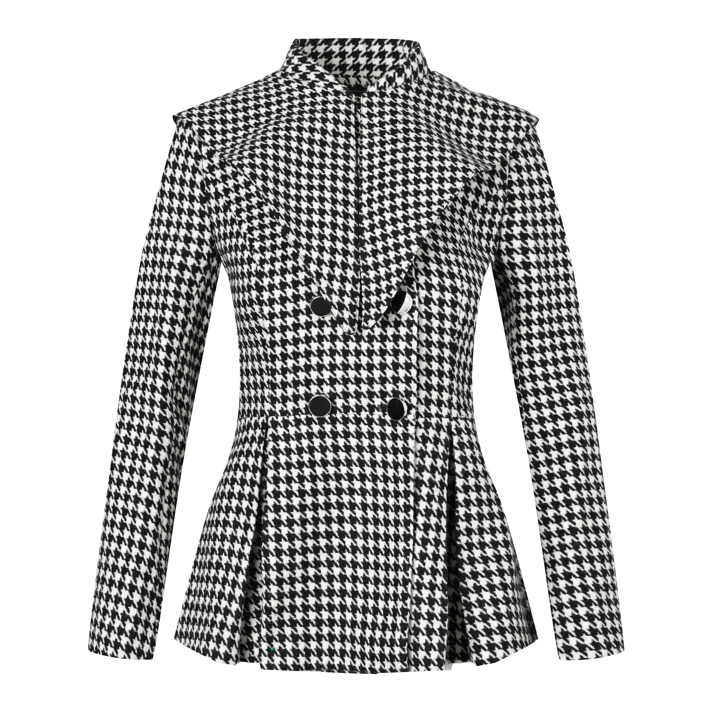 PM BLAZER FRENCH HOUNDSTOOTH SKIRT