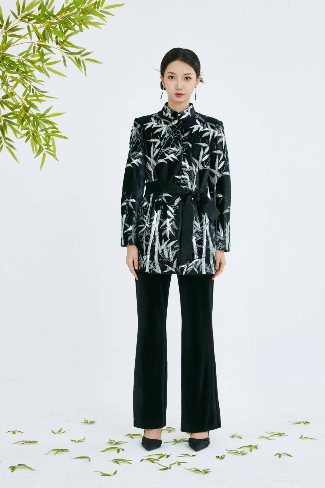 CH COLLECTION SUIT BAMBOO TOP PANTS