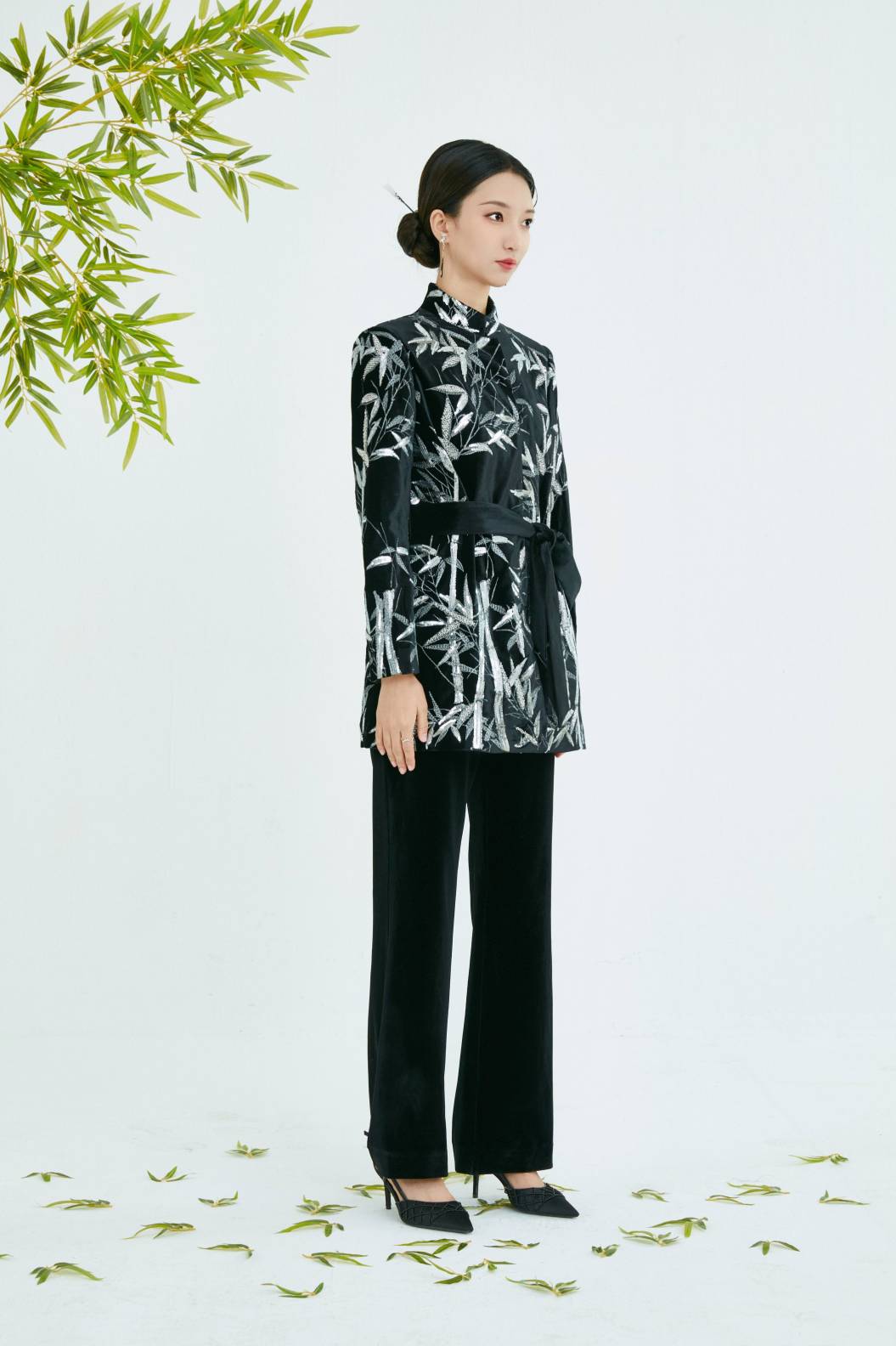 CH COLLECTION SUIT BAMBOO TOP PANTS