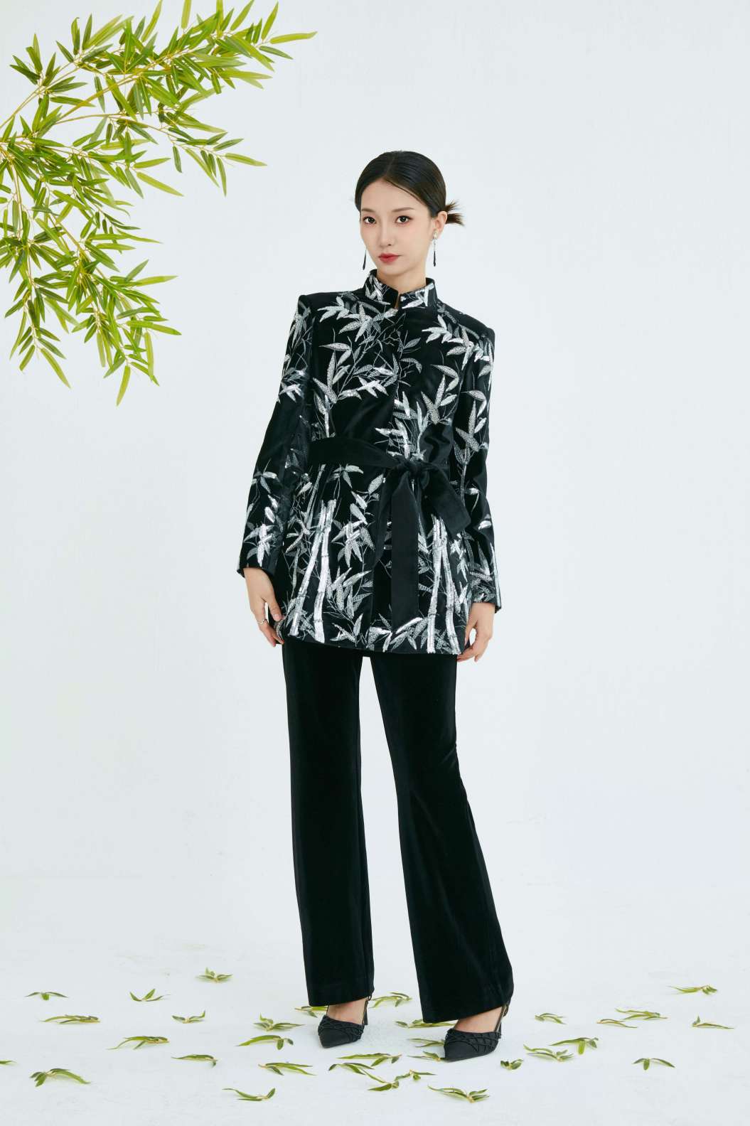 CH COLLECTION SUIT BAMBOO TOP PANTS