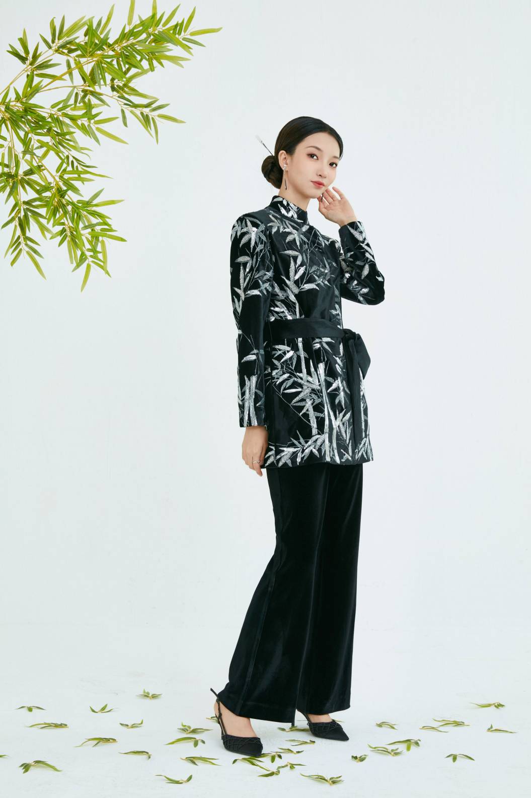 CH COLLECTION SUIT BAMBOO TOP PANTS