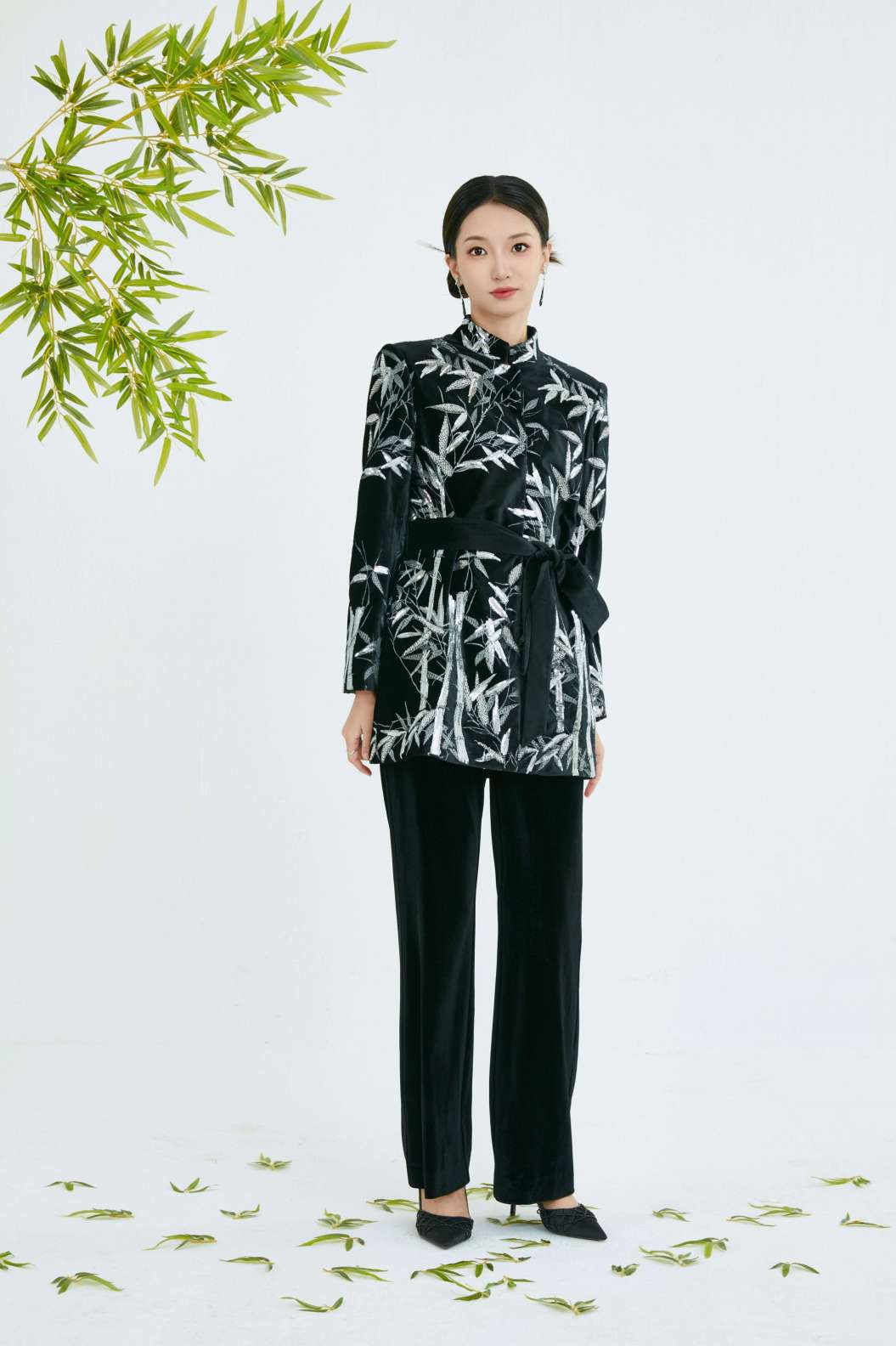 CH COLLECTION SUIT BAMBOO TOP PANTS